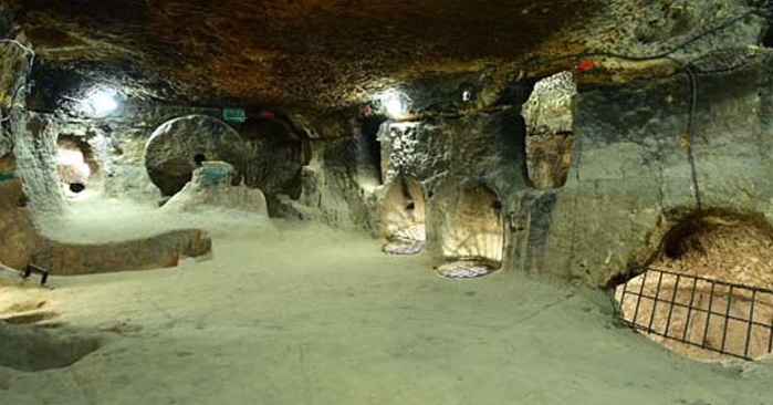SARATLI DA İKİNCİ YERALTI ŞEHRİ ZİYARETE AÇIK