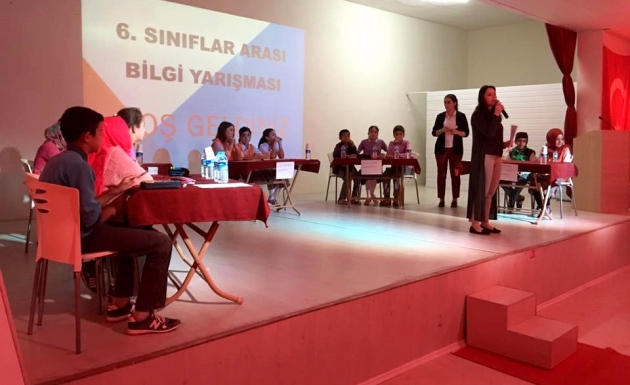 SULTANHANI'NDA ORTAOKULLAR ARASI BİLGİ YARIŞMASI DÜZENLENDİ