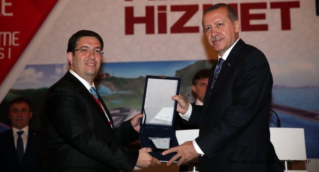 12. CUMHURBAŞKANI ve BAŞBAKAN ERDOĞAN’DAN AKSARAY’A ÖZEL TEŞEKKÜR