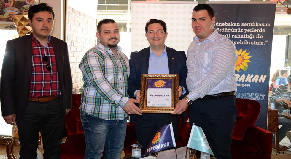 13.GÜNEBAKAN SERTİFİKASI GÖNÜL KAHVESİ’NE VERİLDİ