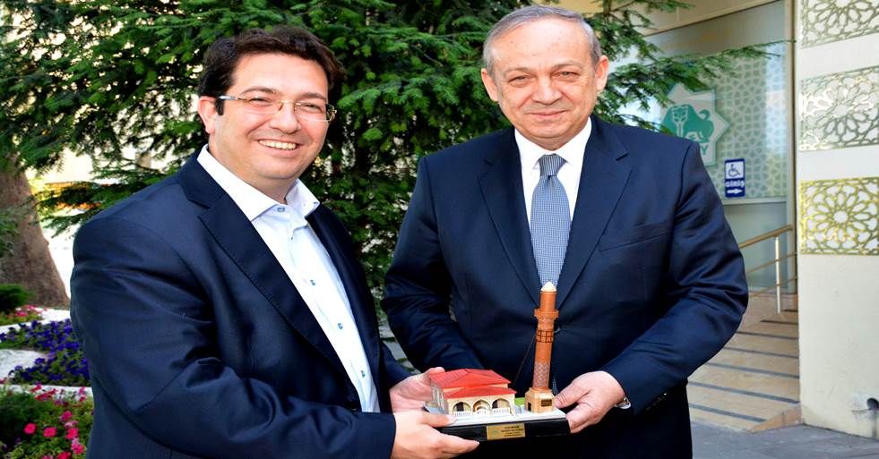 SÜTAŞ YÖNETİM KURULU BAŞKANI YILMAZ, BAŞKAN YAZGI’YI ZİYARET ETTİ