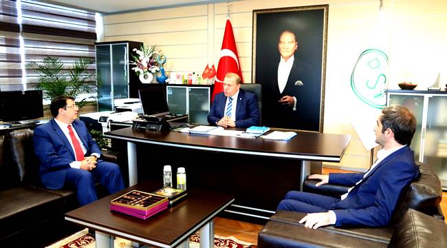 DSİ GENEL MÜDÜR YARDIMCISI MUSTAFA UZUN'A İÇME SUYU İÇİN TEŞEKKÜR