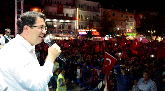 VATAN SEVGİSİ AKSARAY MEYDANLARINA SIĞMIYOR