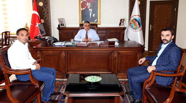 İŞADAMLARINDAN VALİ PEKMEZ’E ZİYARET