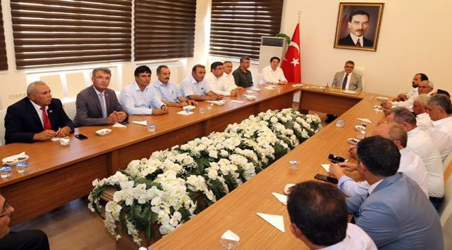 MAHALLİ İDARE TEMSİLCİLERİ İLE DEĞERLENDİRME TOPLANTISI