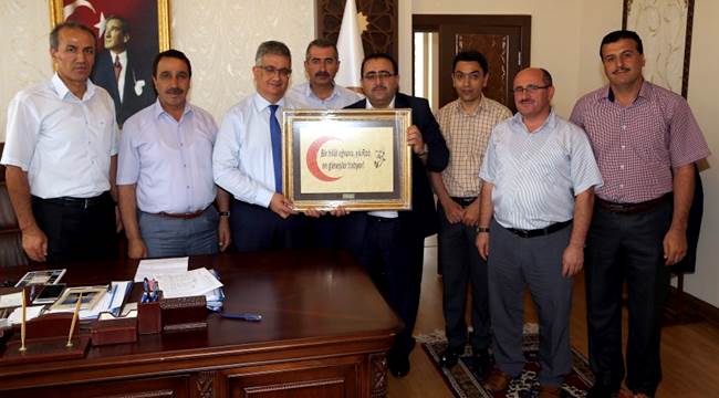 STK VE SENDİKA TEMSİLCİLERİNDEN VALİ AYKUT PEKMEZ’E ZİYARET