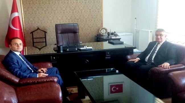 VALİ PEKMEZ'DEN ERKAN’A ZİYARET