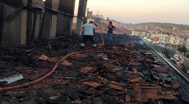 YANICI VE YAKICI MALZEMELER ÇATI VE BODRUM KATLARINDA BULUNDURULMAMALI