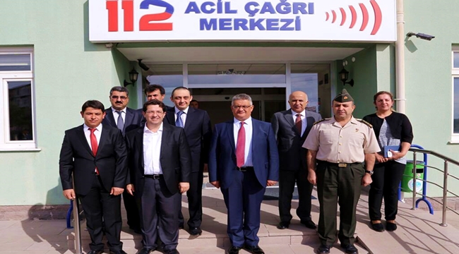 AKSARAY'DA BÜTÜN ACİL ÇAĞRILAR 112 ACİL ÇAĞRI NUMARASINDA BİRLEŞTİ