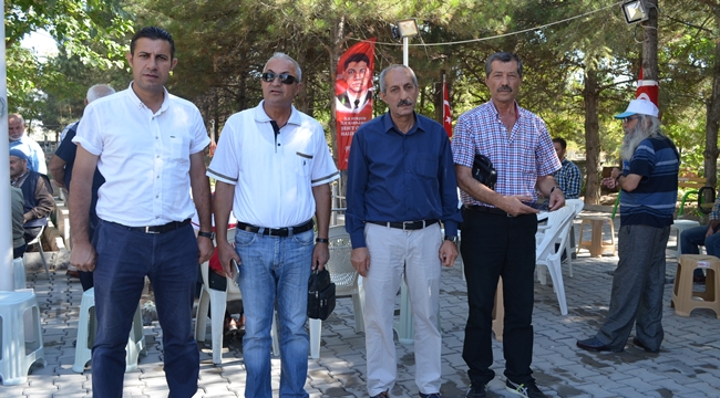 AKSARAY SGK’DAN ŞEHİT ÖMER HALİSDEMİR’İN KABRİNE ZİYARET