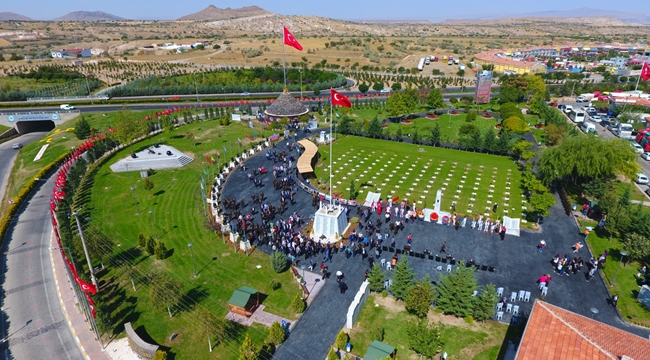 NEVŞEHİR BELEDİYESİ TARAFINDAN YAPTIRILAN VATAN ŞEHİTLERİ ANITI AÇILDI