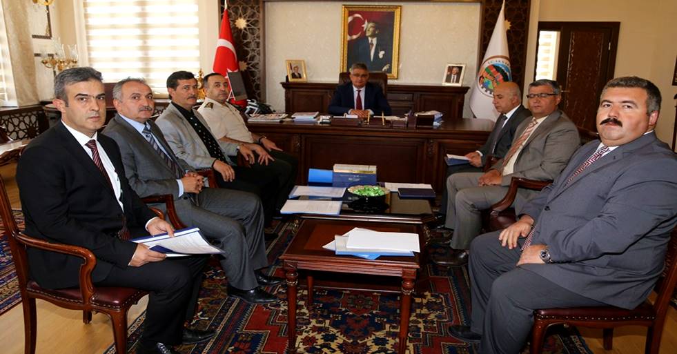AKSARAY DA GÜVENLİ ÜNİVERSİTE KOORDİNASYON TOPLANTISI YAPILDI