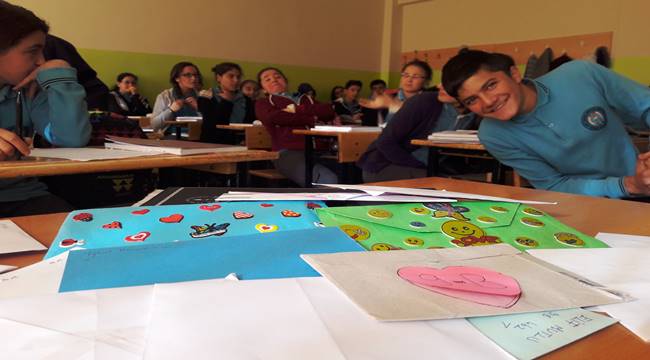 AKSARAYLI ÖĞRENCİLERDEN ÖĞRETMENLERİNE MEKTUP