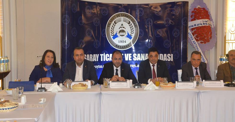 İNŞAAT SEKTÖRÜ KOMİTE TOPLANTISINDA BİR ARAYA GELDİ, AKSARAY’IN SEKTÖRDEKİ SORUNLARI MASAYA YATIRILDI