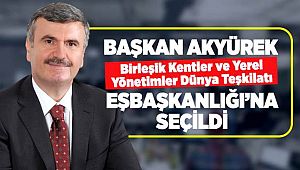 KONYA BÜYÜKŞEHİR BELEDİYE BAŞKANI TAHİR AKYÜREK ÖNEMLİ GÖREVE SEÇİLDİ