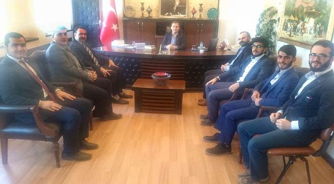 AGD AKSARAY ŞUBESİ’DEN KAYMAKAM YAKUP GÜVEN’E ZİYARET