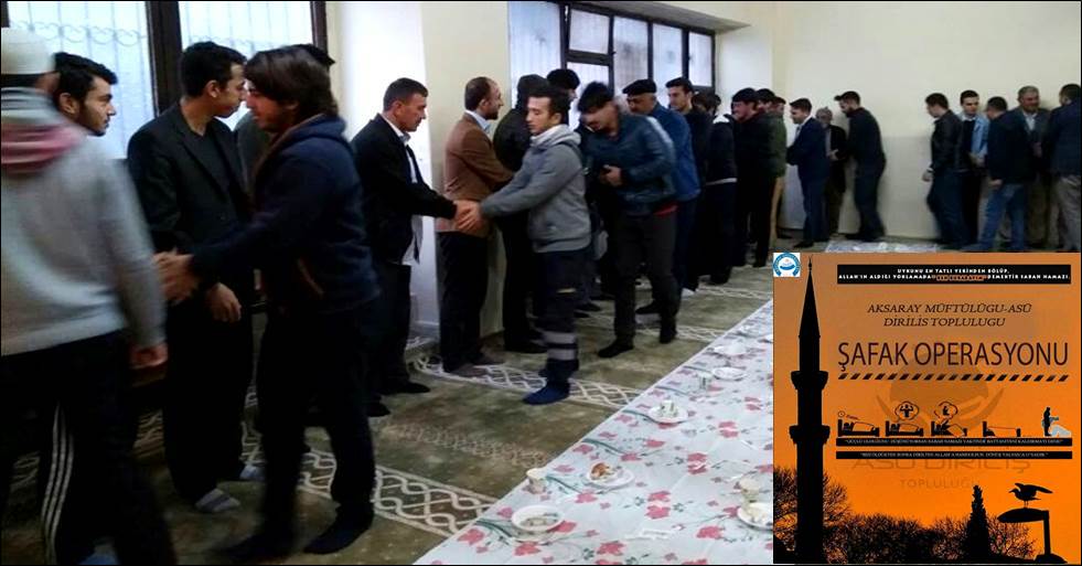 AKSARAY ÜNİVERSİTESİ DİRİLİŞ TOPLULUĞU'NDAN 'ŞAFAK OPERASYONU'