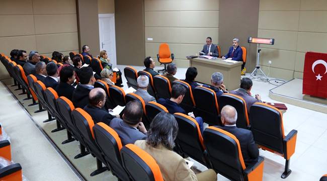 AKSARAY ÜNİVERSİTESİ SENATOSU ESKİL’DE TOPLANDI