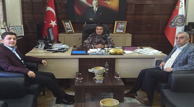CİHANGİR FİKRİ SAATÇİOĞLU METİN ALPER’İ MAKAMINDA ZİYARET ETTİ