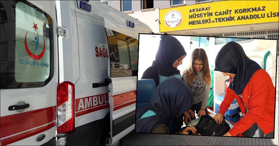 HAYAT KURTARMAYI UYGULAMALI OLARAK ÖĞRENİYORLAR