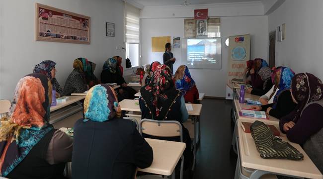 NEVŞEHİR KADIN DANIŞMA MERKEZİ EĞİTİMLERİNİ SÜRDÜRÜYOR
