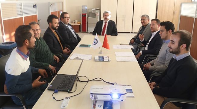 REKTÖR ŞAHİN DIŞ İLİŞKİLER OFİSİ’NDEKİ ÇALIŞMALARI İNCELEDİ