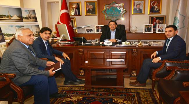TMO MÜDÜRÜ YUSUF GENÇ’TEN BAŞKAN YAZGI’YA ZİYARET