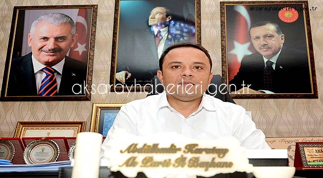 AK PARTİ İL BAŞKANI ABDULKADİR KARATAY’IN, YENİ YIL MESAJI...