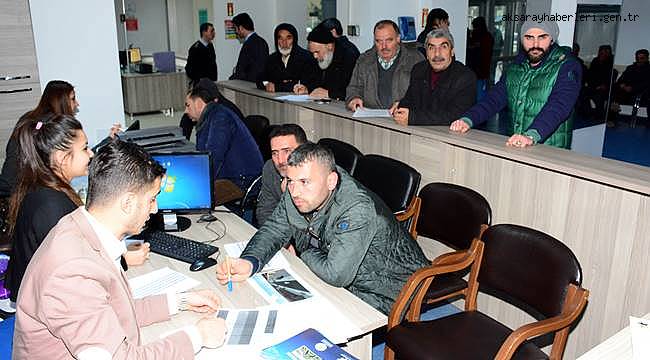 AKSARAY YENİ SANAYİ KENTSEL DÖNÜŞÜM PROJESİNE BÜYÜK TALEP