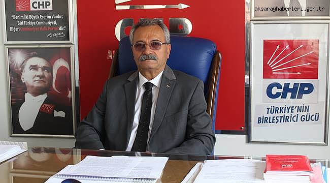 CHP İL BAŞKANI ALİ RIZA TOPRAK 'AYRIM YAPILMASIN'