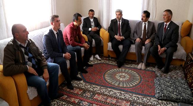 REKTÖR ŞAHİN GAZİ ASIM YİĞİT’İ ZİYARET ETTİ