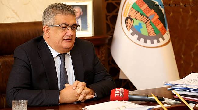VALİ AYKUT PEKMEZ 'HALEP’E NEREDEYSE TEK SAHİP ÇIKAN ÜLKEMİZ'...