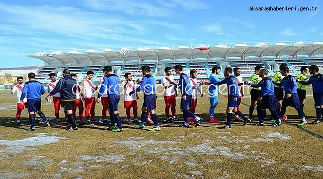 68 AKSARAY BELEDİYE SPOR 2. DEVREYE GALİBİYET İLE BAŞLADI