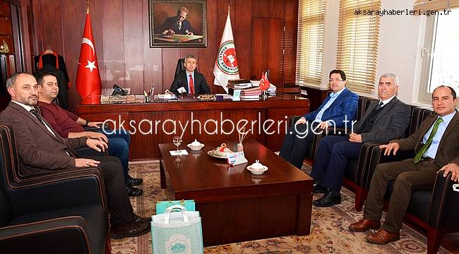 BAŞKAN YAZGI’DAN AKSARAY ADLİYESİNE ZİYARET