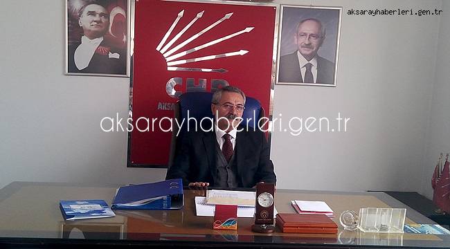 CHP İL BAŞKANI TOPRAK 'ÇAĞDAŞ DEMOKRASİ İSTİYORUZ'