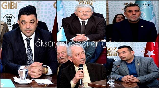 ODA BAŞKANLARINDAN AKSARAY&#039;IN EN BÜYÜK PROJESİNE TAM DESTEK