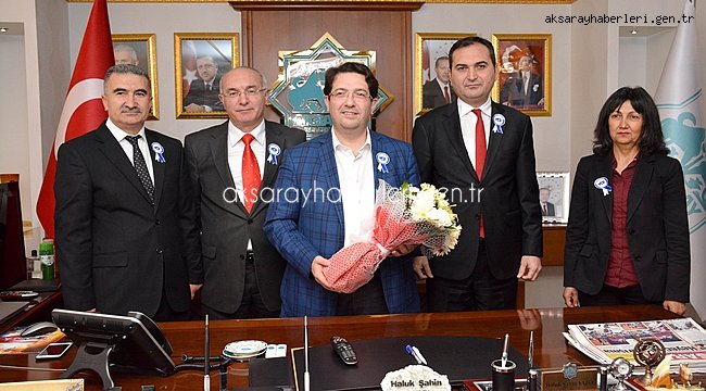 DEFTERDAR ARSLAN VERGİ HAFTASI DOLAYISIYLA BAŞKAN YAZGI’YI ZİYARET ETTİ