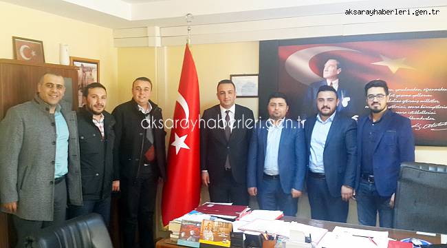 GENÇ MÜSİAD’DAN İŞ KUR MÜDÜRÜ MAHMUT AKKUŞ’A ZİYARET