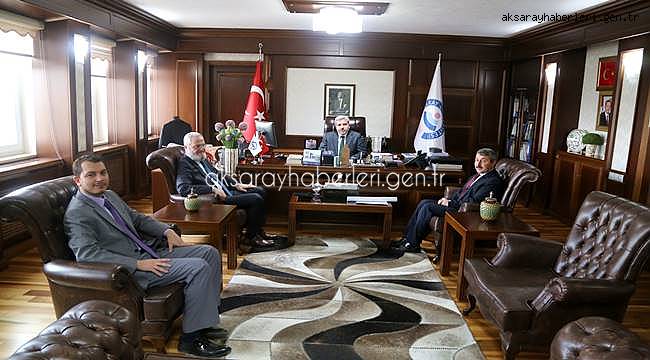 İL MÜFTÜSÜ BAL REKTÖR ŞAHİN’İ ZİYARET ETTİ