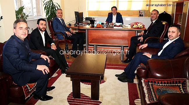 TÜMSİAD YENİ YÖNETİMİNDEN BAŞKAN YAZGI’YA ZİYARET