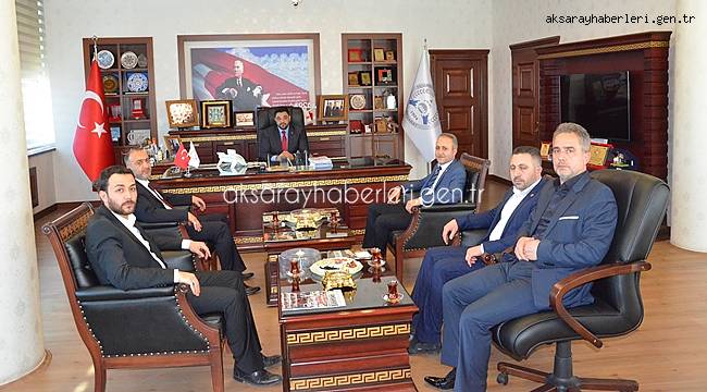TÜMSİAD YÖNETİMİNDEN ATSO’YA ZİYARET