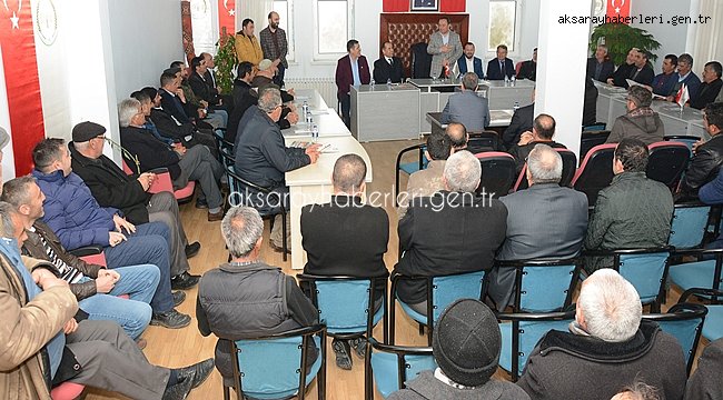 AKSARAY AK PARTİ HEYETİ BAŞKANLIK SİSTEMİNİ ANLATIYOR
