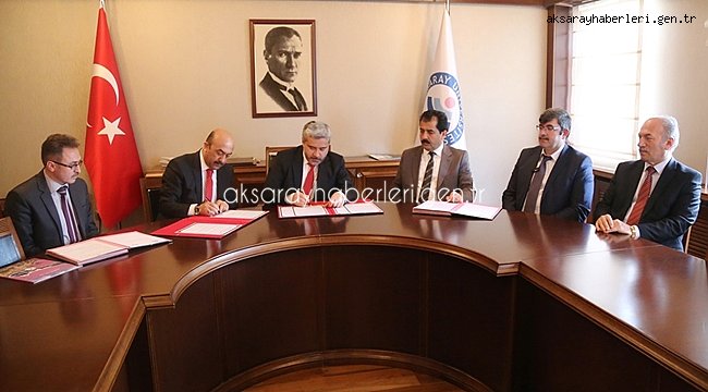 AKSARAY'DA EĞİTİMDE İŞBİRLİĞİ PROTOKOLLERİ İMZALANDI