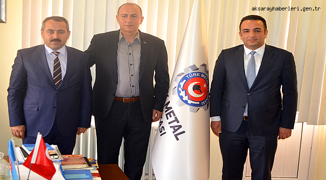 AKSARAY İŞKUR VE SGK’DAN TÜRK METAL SENDİKASINA BAŞSAĞLIĞI ZİYARETİ