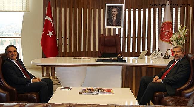 ASÜ REKTÖRÜ ŞAHİN’DEN YENİ ATANAN REKTÖRLERE TEBRİK ZİYARETİ