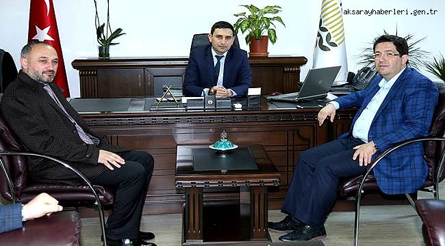 BAŞKAN YAZGI, TMO MÜDÜRÜ KARABOĞA’YI ZİYARET ETTİ