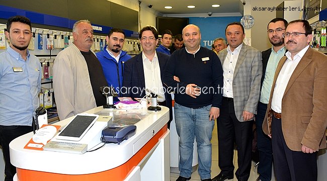 BAŞKAN YAZGI, REFERANDUM ÖNCESİ ESNAF ZİYARETLERİNE BAŞLADI