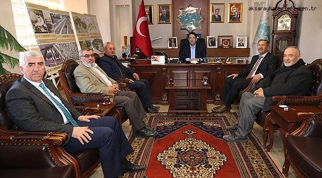 BBP İL BAŞKANI AHMET KARAMAN, BAŞKAN YAZGI’YI ZİYARET ETTİ