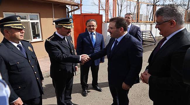 EMNİYET GENEL MÜDÜRÜ SELAMİ ALTINOK AKSARAY’DA
