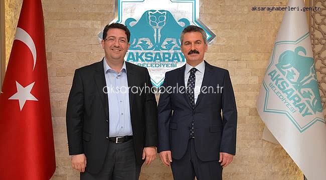 EMNİYET MÜDÜRÜ KARABAĞ BAŞKAN YAZGI’YI ZİYARET ETTİ